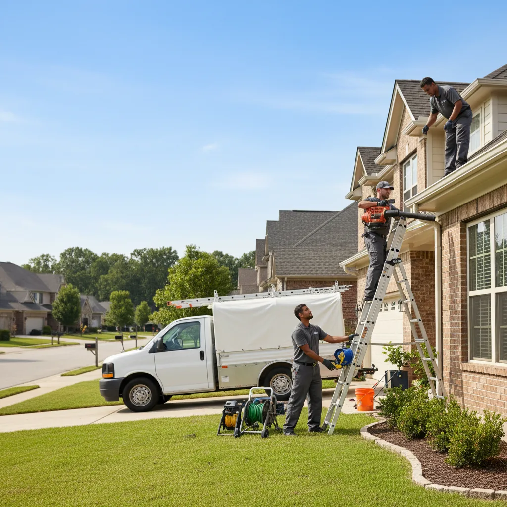 Home Gutter Service in Gillett, TX near me